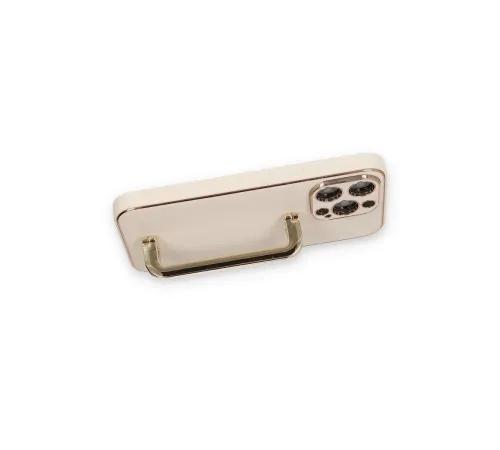 Apple iPhone 14 Pro Max Kılıf Coco Elit Kapak - Gold