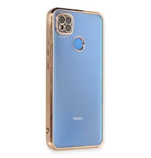 Xiaomi Redmi 9C Kılıf Lensli Silikon - Gold