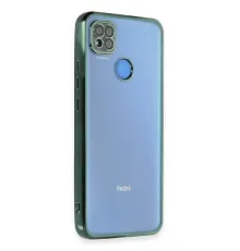Xiaomi Redmi 9C Kılıf Lensli Silikon - Yeşil