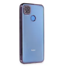 Xiaomi Redmi 9C Kılıf Lensli Silikon - Mor
