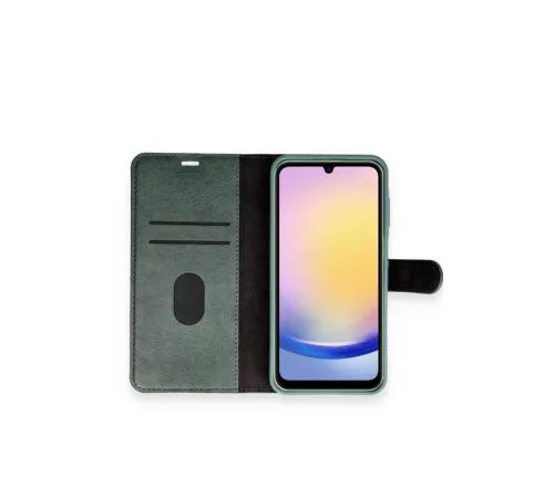 Samsung Galaxy A35 5G Kılıf Trend S Plus Kapaklı Kılıf - Taba