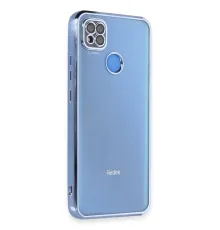 Xiaomi Redmi 9C Kılıf Lensli Silikon - Açık Mavi