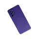 Samsung Galaxy A72 Kılıf Nano içi Kadife Silikon - Mor