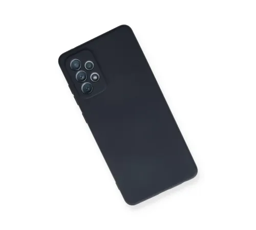 Samsung Galaxy A72 Kılıf Nano içi Kadife Silikon - Lacivert
