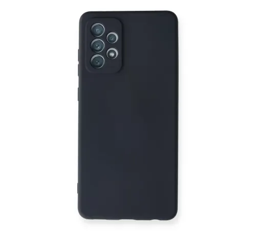 Samsung Galaxy A72 Kılıf Nano içi Kadife Silikon - Lacivert