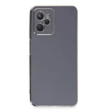 Realme C35 Kılıf Volet Silikon - Mavi