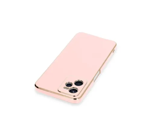 Realme C35 Kılıf Volet Silikon - Pembe