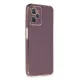 Realme C35 Kılıf Volet Silikon - Mor