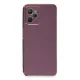 Realme C35 Kılıf Volet Silikon - Mor