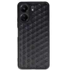 Xiaomi Redmi 13C Kılıf Petek Silikon Kapak - Siyah