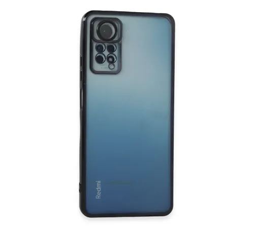 Xiaomi Redmi Note 11 Pro Kılıf Lensli Silikon - Siyah