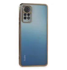 Xiaomi Redmi Note 11 Pro Kılıf Lensli Silikon - Gold