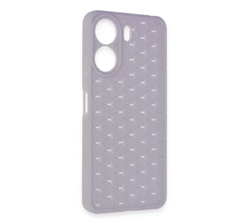 Xiaomi Redmi 13C Kılıf Petek Silikon Kapak - Lila