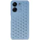 Xiaomi Redmi 13C Kılıf Petek Silikon Kapak - Mavi