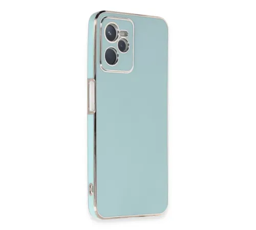 Realme C35 Kılıf Volet Silikon - Açık Yeşil