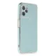 Realme C35 Kılıf Volet Silikon - Açık Yeşil
