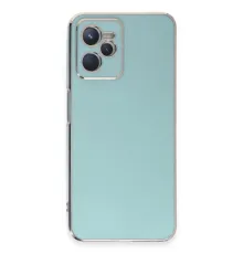 Realme C35 Kılıf Volet Silikon - Açık Yeşil