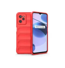 Realme C35 Kılıf Optimum Silikon - Kırmızı