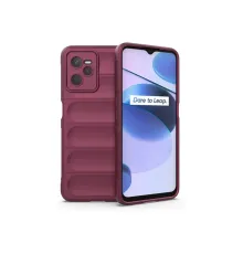 Realme C35 Kılıf Optimum Silikon - Bordo