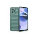 Realme C35 Kılıf Optimum Silikon - Koyu Yeşil