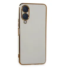 Vivo Y17S Kılıf Volet Silikon - Beyaz
