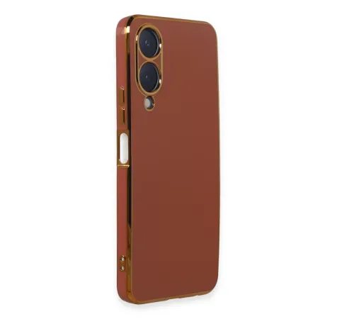 Vivo Y17S Kılıf Volet Silikon - Kırmızı