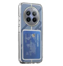 Realme 12 Pro Kılıf Kart Şeffaf Silikon - Şeffaf