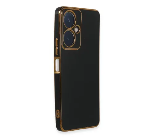 Vivo Y27 Kılıf Volet Silikon - Siyah
