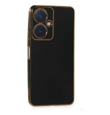 Vivo Y27 Kılıf Volet Silikon - Siyah