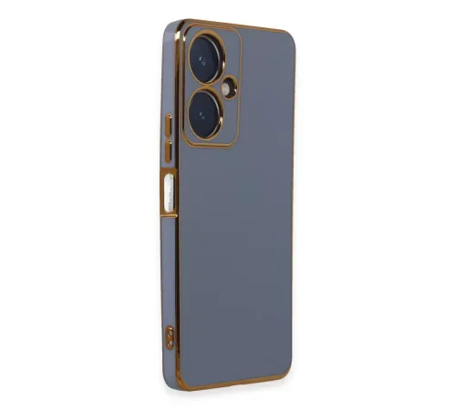 Vivo Y27 Kılıf Volet Silikon - Mavi