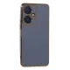 Vivo Y27 Kılıf Volet Silikon - Mavi