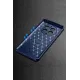 Realme 12 Pro Plus Kılıf Auto Focus Karbon Kapak - Lacivert