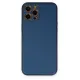 Apple iPhone 12 Pro Kılıf Coco Deri Silikon Kapak - Açık Mavi