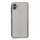 Samsung Galaxy A04 Kılıf Lensli Silikon - Gold