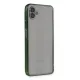 Samsung Galaxy A04 Kılıf Lensli Silikon - Yeşil