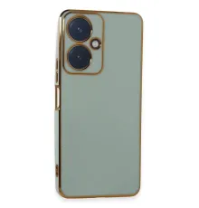 Vivo Y27 Kılıf Volet Silikon - Açık Yeşil