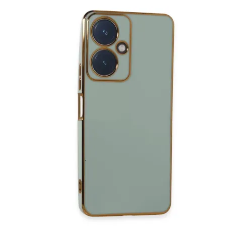 Vivo Y27 Kılıf Volet Silikon - Açık Yeşil