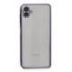 Samsung Galaxy A04 Kılıf Lensli Silikon - Mor