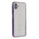 Samsung Galaxy A04 Kılıf Lensli Silikon - Mor