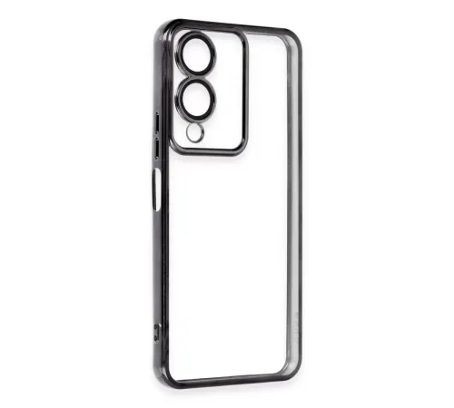 Vivo Y17S Kılıf Lensli Silikon - Siyah