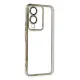 Vivo Y17S Kılıf Lensli Silikon - Gold