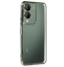 Vivo Y17S Kılıf Lensli Silikon - Yeşil