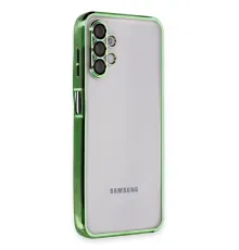 Samsung Galaxy A04S Kılıf Lensli Silikon - Yeşil