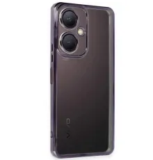 Vivo Y27 Kılıf Lensli Silikon - Mor