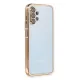 Samsung Galaxy A13 4G Kılıf Lensli Silikon - Gold