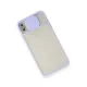 Apple iPhone X Kılıf Palm Buzlu Kamera Sürgülü Silikon - Lila