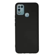 İnfinix Hot 10 Play Kılıf Nano içi Kadife Silikon - Siyah