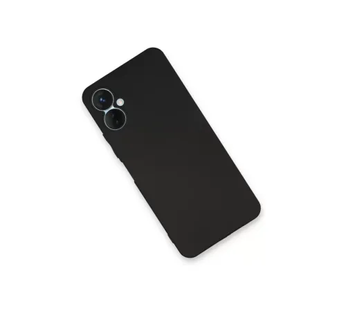 Tecno Spark 9 Pro Kılıf First Silikon - Siyah