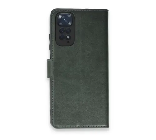 Xiaomi Redmi Note 11 Pro Kılıf Trend S Plus Kapaklı Kılıf - Yeşil