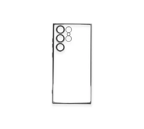 Samsung Galaxy S24 Ultra Kılıf Lensli Silikon - Mor